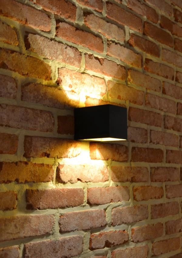 Lucide DEVI - Wall light - 1xG9 - Black - ambiance 2